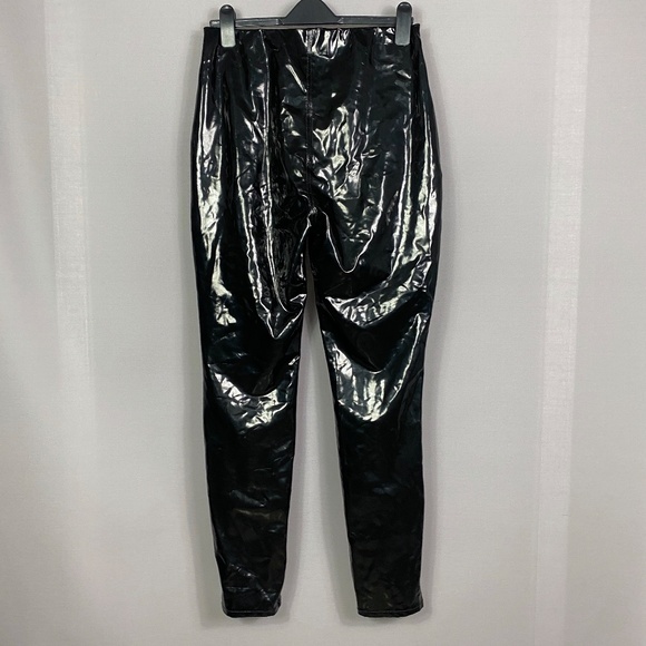 BLANKNYC Faux Patent Leather Leggings In Dominatrix Size 31 - Picture 8 of 14